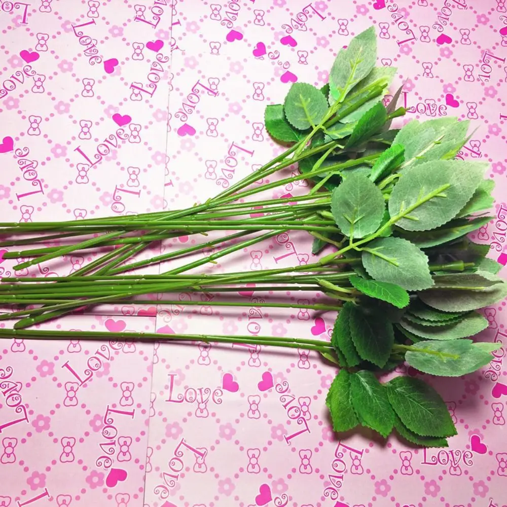 Simulated Flower Stems Handmade Rose Sunflower Carnation Green Leaf Flower Stems Flower Florist Flower Arrangement Material
Simulated Flower Stems Handmade Rose Sunflower Carnation Green Leaf Flower Stems Flower Florist Flower Arrangement Material