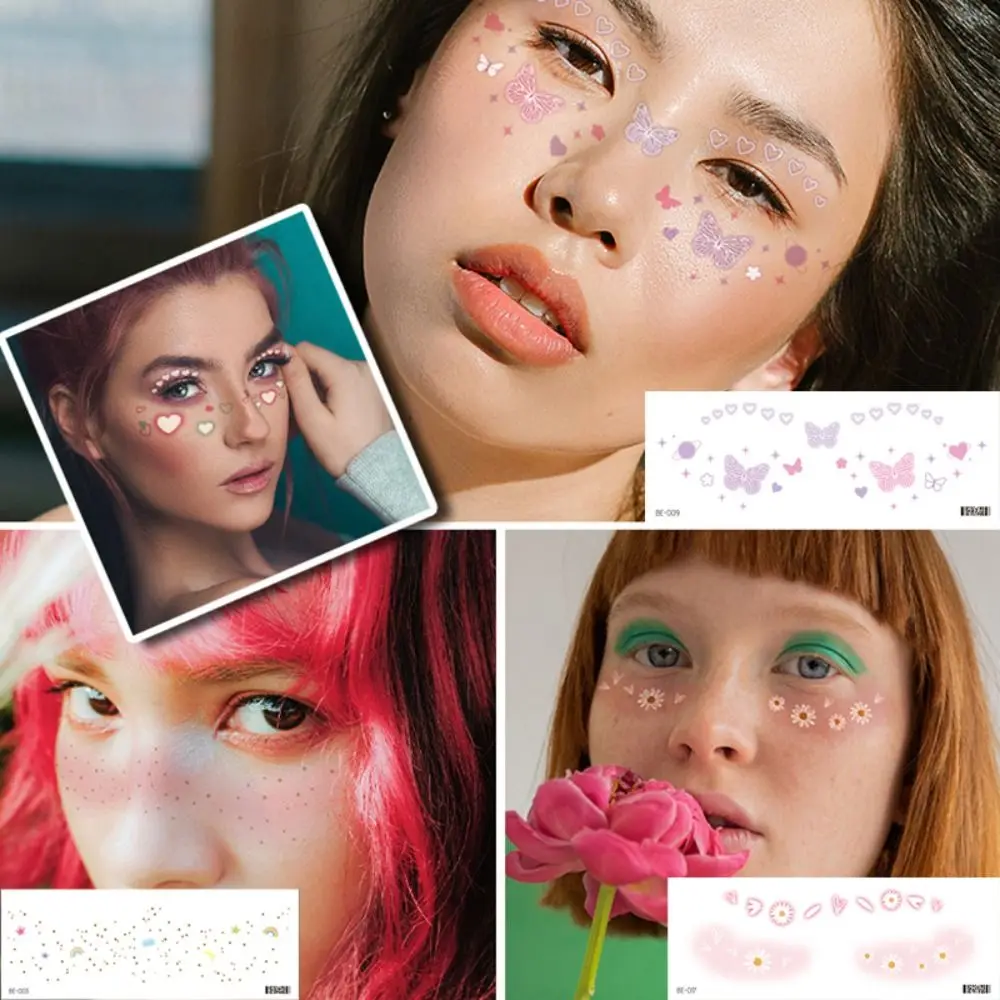 Small Flower Cute Face Stickers Sweet Makeup Tattoo Stickers Face Eye Makeup Stickers Beauty Party Music Festival Stickers
Small Flower Cute Face Stickers Sweet Makeup Tattoo Stickers Face Eye Makeup Stickers Beauty Party Music Festival Stickers
