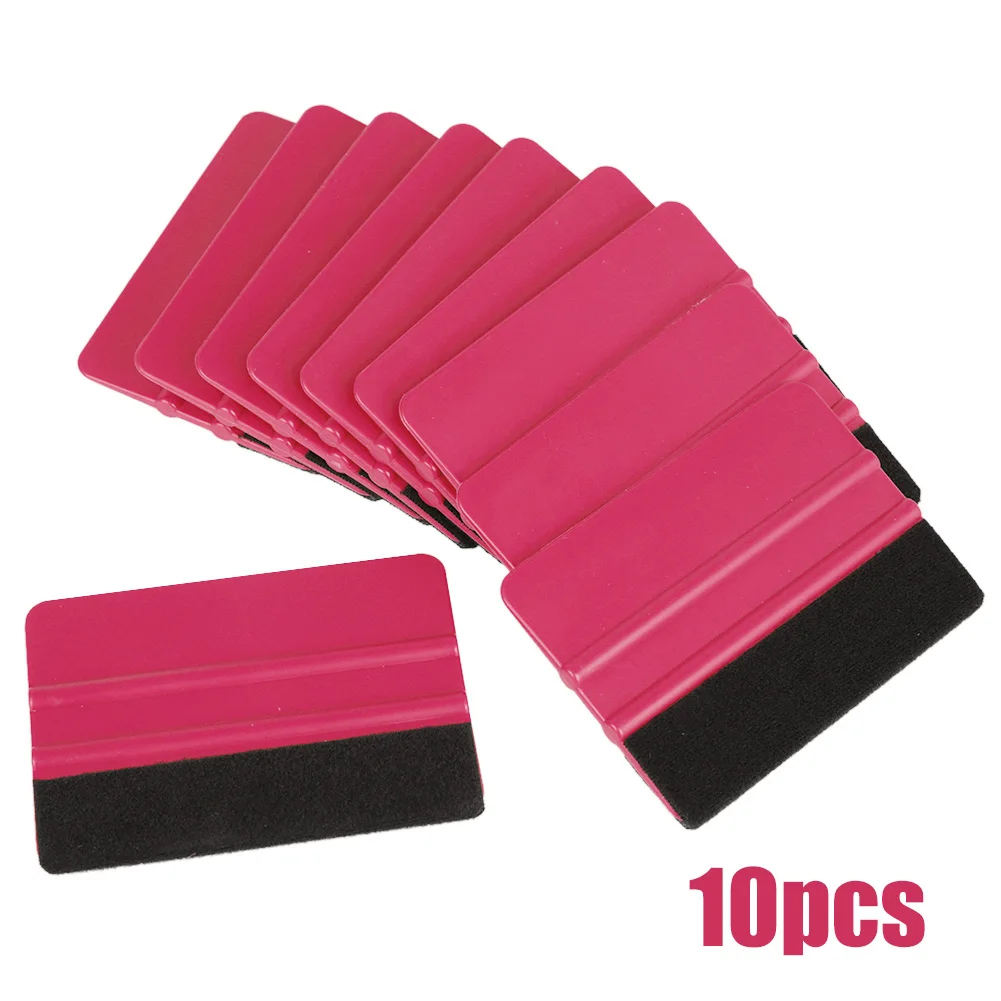 10Pcs Vinyl Wrap Film Card Squeegee Car Foil Wrapping Suede Felt Scraper Car Tinting Window Glass Cleaning Tool For Auto Home
10Pcs Vinyl Wrap Film Card Squeegee Car Foil Wrapping Suede Felt Scraper Car Tinting Window Glass Cleaning Tool For Auto Home