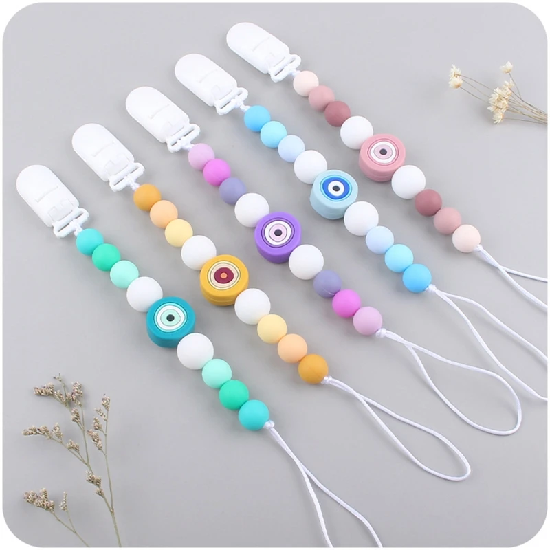 Cute Eyes Silicone Pacifier Clip for Babies Girls Boys Infant Teething Soothie Toy Cute Cartoon Pacifier Chain Holder Teether
Cute Eyes Silicone Pacifier Clip for Babies Girls Boys Infant Teething Soothie Toy Cute Cartoon Pacifier Chain Holder Teether