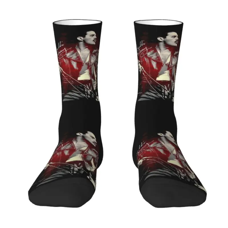 Rock Band Freddie Mercury Men Women Crew Socks Unisex Novelty British Singer Spring Summer Autumn Winter Dress Socks
Rock Band Freddie Mercury Men Women Crew Socks Unisex Novelty British Singer Spring Summer Autumn Winter Dress Socks