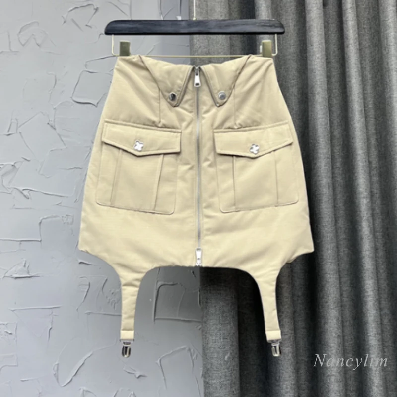 Khaki Skirt for Woman 2022 Spring and Summer New Fashion Irregular Short High Waist A- Line Faldas Korean Style
Khaki Skirt for Woman 2022 Spring and Summer New Fashion Irregular Short High Waist A- Line Faldas Korean Style