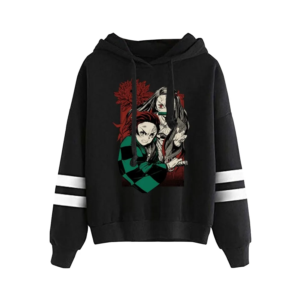 Japanese Anime Demon Slayer Hoodie Unisex Pocketless Sleeve Sweatshirt Men Women's Pullover Harajuku Streetwear 90s Clothes
Japanese Anime Demon Slayer Hoodie Unisex Pocketless Sleeve Sweatshirt Men Women's Pullover Harajuku Streetwear 90s Clothes