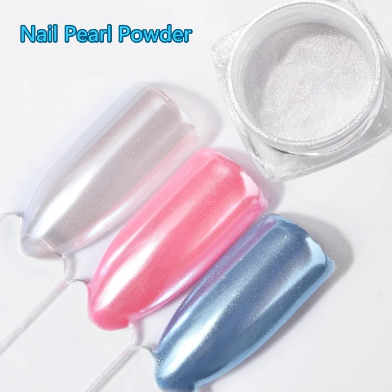 2G/Box DIY Diamond Mermaid Pearl Mermaid Matte White Nail Art Glitter Chrome Powder Dust For UV Gel
2G/Box DIY Diamond Mermaid Pearl Mermaid Matte White Nail Art Glitter Chrome Powder Dust For UV Gel