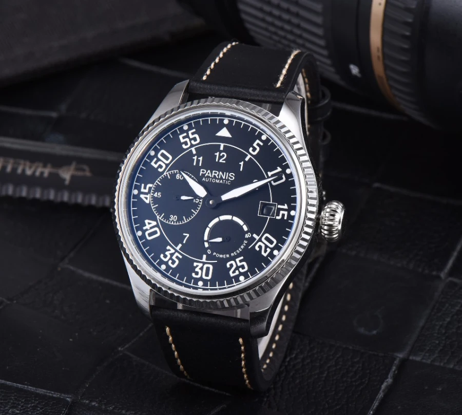 Parnis New 45mm Dial Automatic Mechanical Men's Watch Leather Strap Waterproof Men Wrist Watches Man Clock 2022 Top Luxury Brand
Parnis New 45mm Dial Automatic Mechanical Men's Watch Leather Strap Waterproof Men Wrist Watches Man Clock 2022 Top Luxury Brand