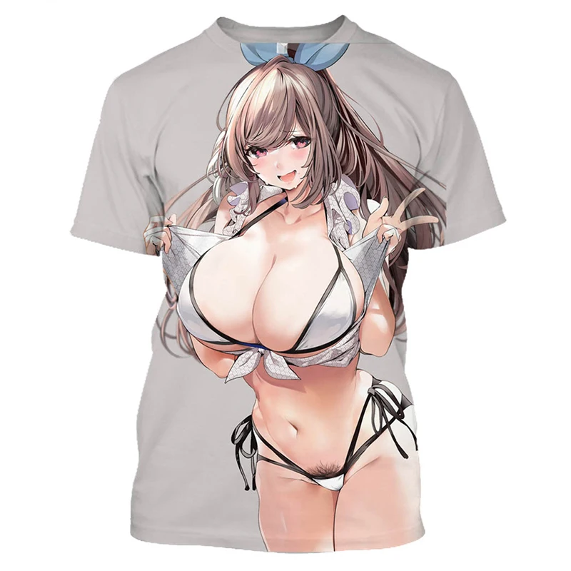 Sexy Anime Girls Graphic T Shirt 3D Printed Harajuku Kawaii Hentai Bikini T Shirts Men Streetwear Punk Tops Women Casual Tee y2k
Sexy Anime Girls Graphic T Shirt 3D Printed Harajuku Kawaii Hentai Bikini T Shirts Men Streetwear Punk Tops Women Casual Tee y2k
