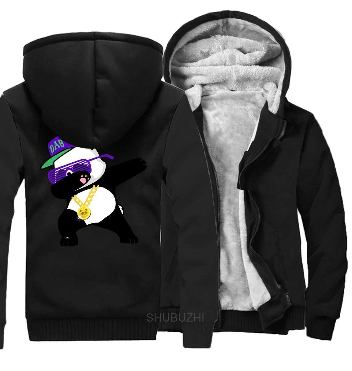shubuzhi winter raglan sleeves long sleeve hoodies Newest Men funny Dabbing Panda sweatshirts wool liner jackets homme coats
shubuzhi winter raglan sleeves long sleeve hoodies Newest Men funny Dabbing Panda sweatshirts wool liner jackets homme coats