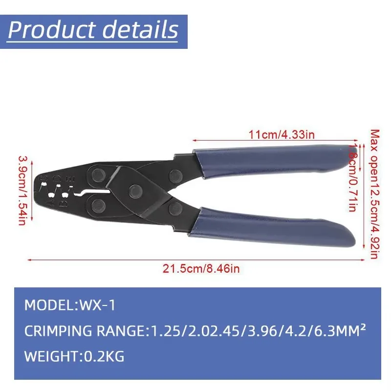 Инструмент для обжима клемм Lekon
Инструмент для обжима клемм Lekon