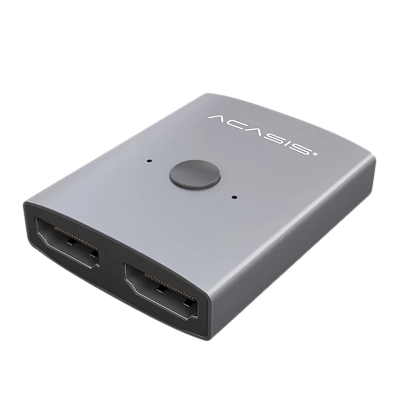 ACASIS HDMI-совместимый переключатель два в одном HD-видео 1x2/2x1 двухсторонний переключатель с поддержкой 4K x 2k для ПК 360 PS4/3 ТВ-приставки
ACASIS HDMI-совместимый переключатель два в одном HD-видео 1x2/2x1 двухсторонний переключатель с поддержкой 4K x 2k для ПК 360 PS4/3 ТВ-приставки