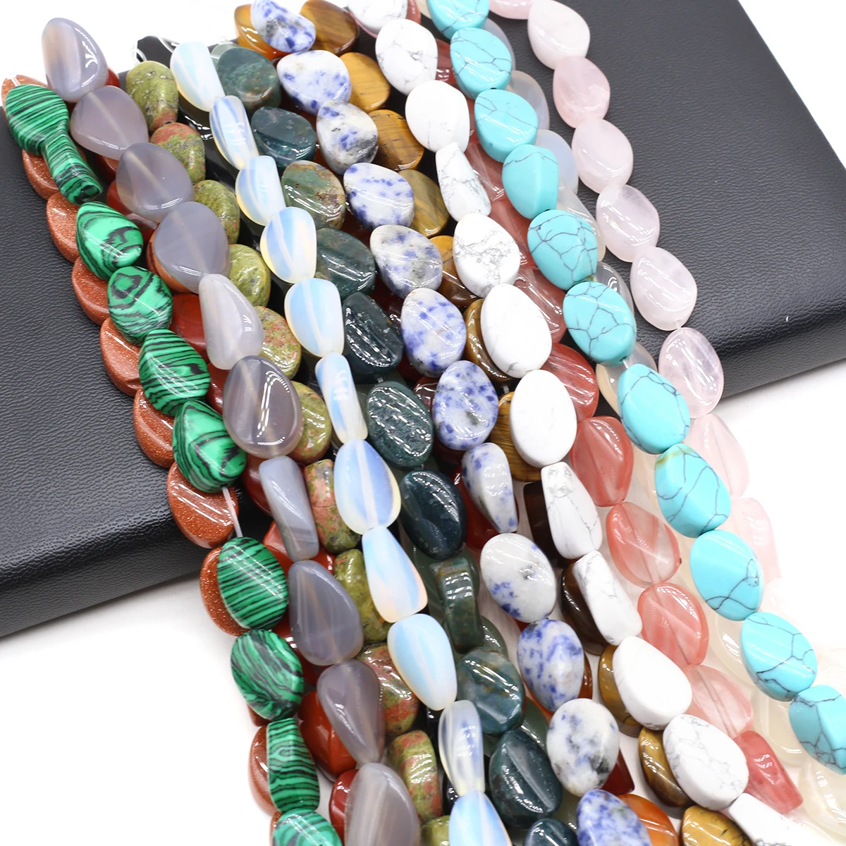 Natural Stone Beads Quartz Agate Turquoise Sodalite Crystal Spacer Beads For Jewelry Making DIY Bracelet Necklace Accessories
Natural Stone Beads Quartz Agate Turquoise Sodalite Crystal Spacer Beads For Jewelry Making DIY Bracelet Necklace Accessories