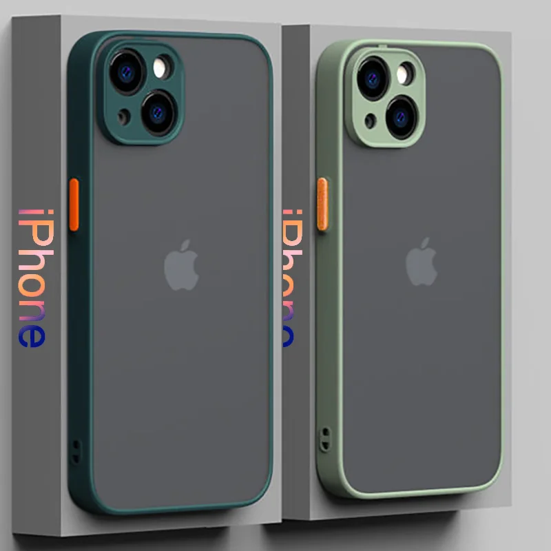 Ультратонкий чехол с защитой от столкновений и царапин для iPhone 13 12 11 Pro Max XR XS X 7 8 Plus SE Mini 
Ультратонкий чехол с защитой от столкновений и царапин для iPhone 13 12 11 Pro Max XR XS X 7 8 Plus SE Mini