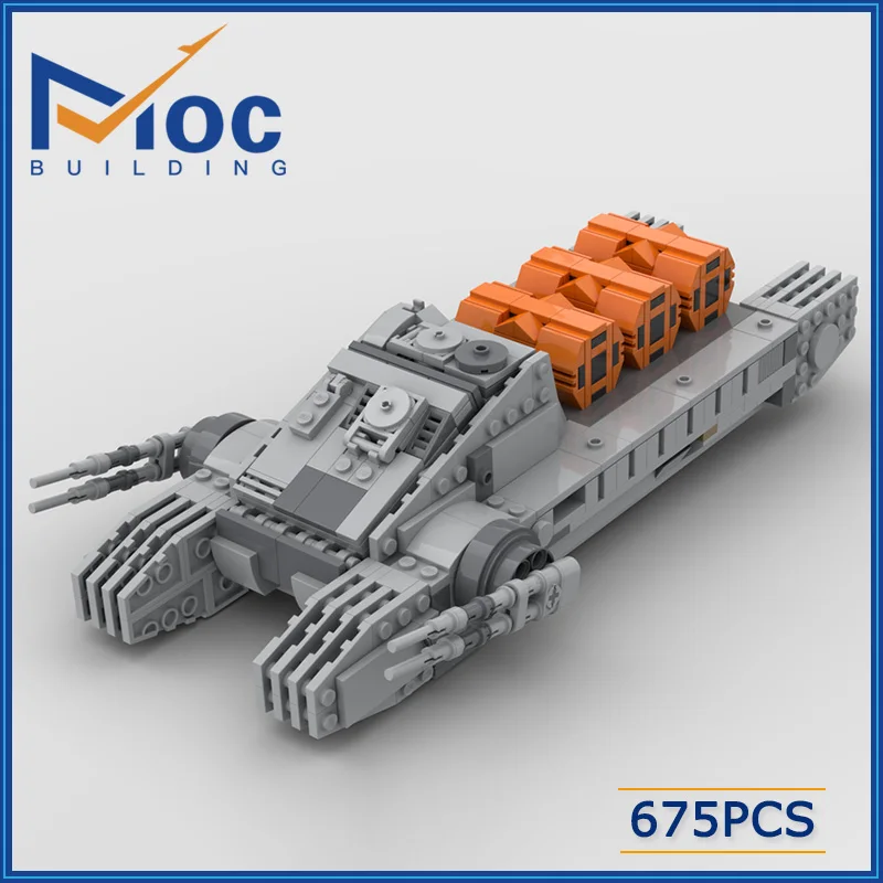 MOC Building Block Star Movie Imperial "Occupier" Assault Tank Space Wars Technical Bricks DIY Assembled Model Toy Holiday Gifts
MOC Building Block Star Movie Imperial "Occupier" Assault Tank Space Wars Technical Bricks DIY Assembled Model Toy Holiday Gifts