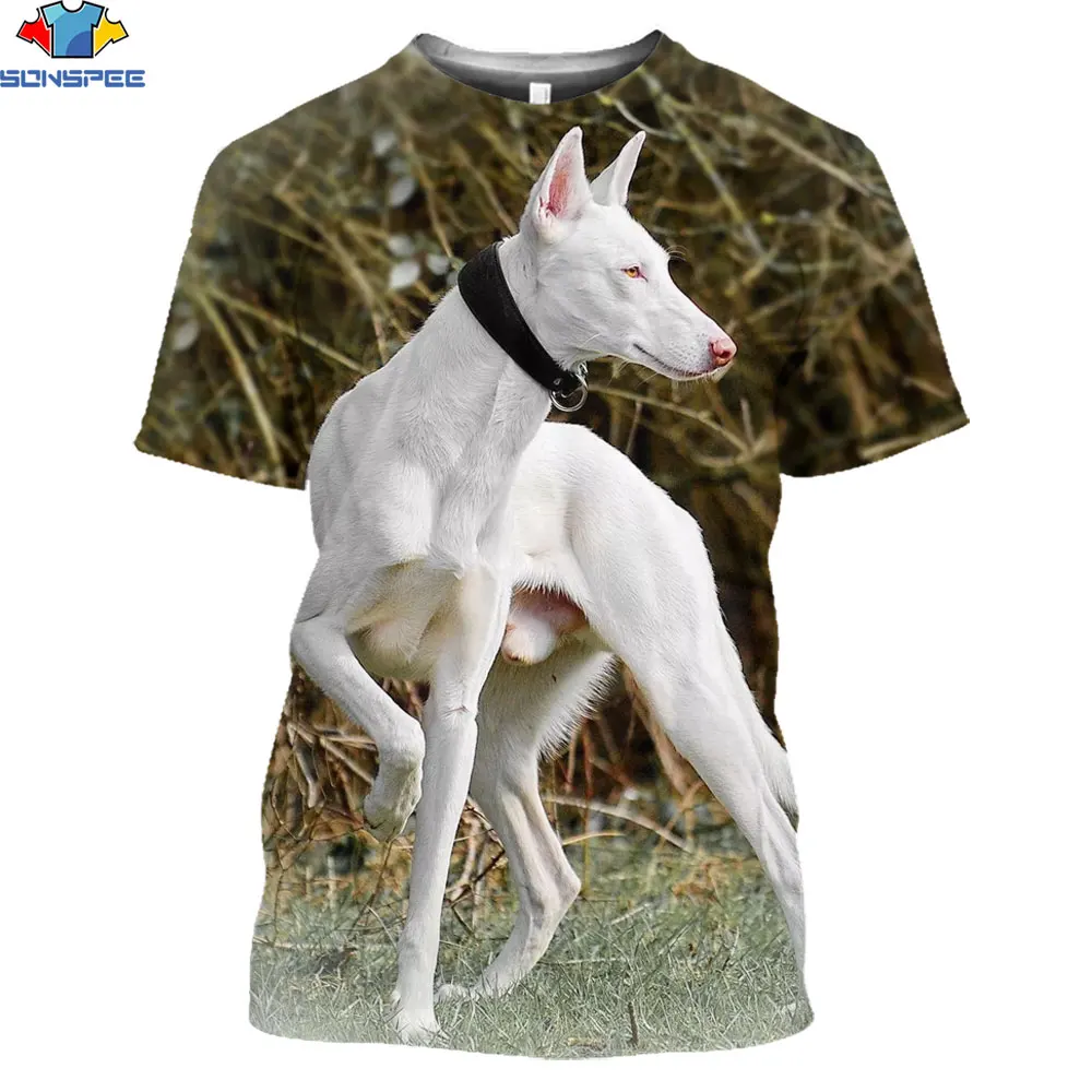 Футболка унисекс SONSPEE IAnimal Ibizan Hound Dog с 3D принтом, люксовая футболка с коротким рукавом для мужчин и женщин, повседневный спортивный летний мо... 
Футболка унисекс SONSPEE IAnimal Ibizan Hound Dog с 3D принтом, люксовая футболка с коротким рукавом для мужчин и женщин, повседневный спортивный летний мо...