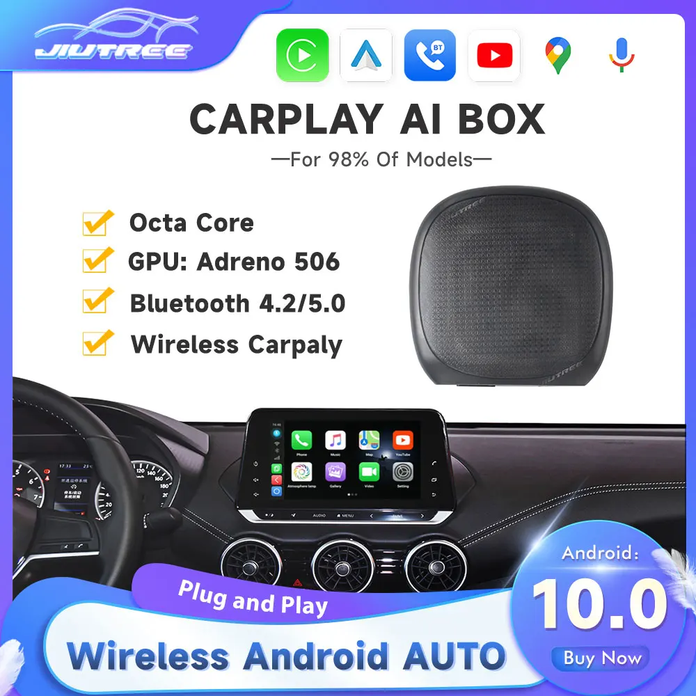 Оригинальный обновленный автомобильный экран CarPlay Ai Box, Android Box Netflix Youtube для Infiniti Volkswagen Acura Ford Volvo GMC
Оригинальный обновленный автомобильный экран CarPlay Ai Box, Android Box Netflix Youtube для Infiniti Volkswagen Acura Ford Volvo GMC