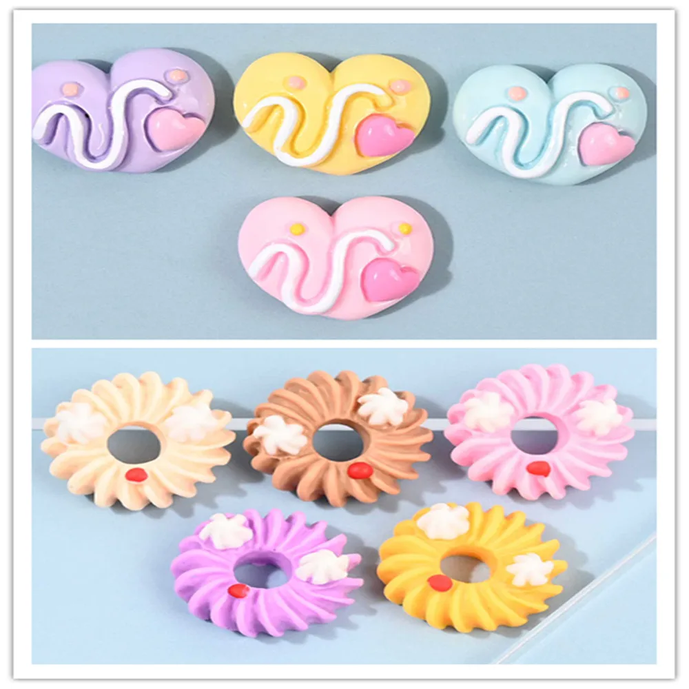 Heart Candy Donut Flatback Resin Cabochon Kawaii Miniature Fake Food Crafts Cabochons DIY Embellishment Accessories
Heart Candy Donut Flatback Resin Cabochon Kawaii Miniature Fake Food Crafts Cabochons DIY Embellishment Accessories