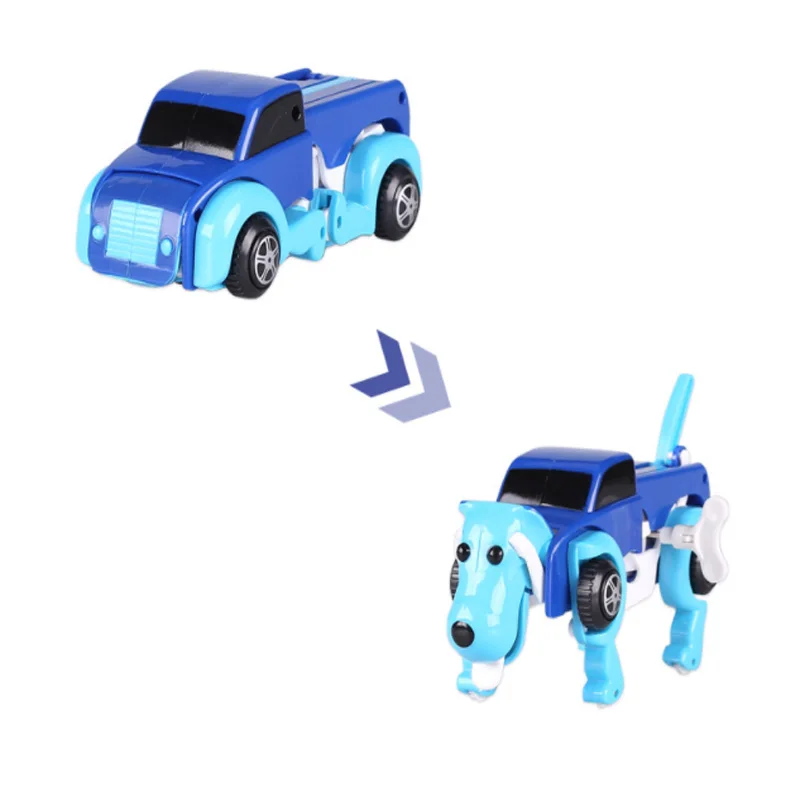 Transformation Action Figure Toy Dog Car Wind Up Dog Robot Toys Pull Back Deformation Car Classic Clockwork Toy for Boys
Transformation Action Figure Toy Dog Car Wind Up Dog Robot Toys Pull Back Deformation Car Classic Clockwork Toy for Boys