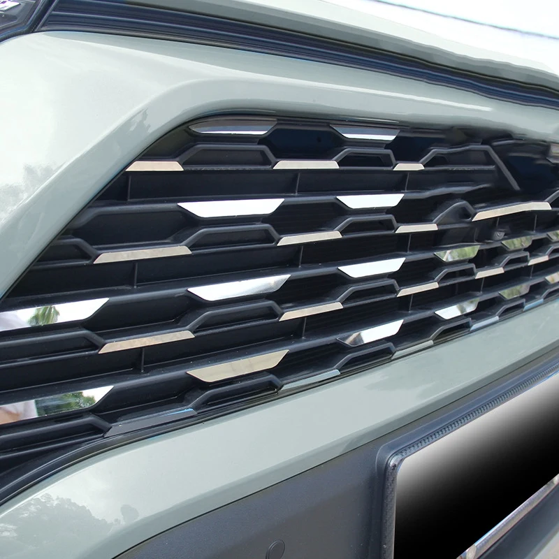 54PCS Stainless Steel Front Grille Sticker Trim for Toyota Rav 4 Rav4 2019 2020 2021 Car Styling
54PCS Stainless Steel Front Grille Sticker Trim for Toyota Rav 4 Rav4 2019 2020 2021 Car Styling