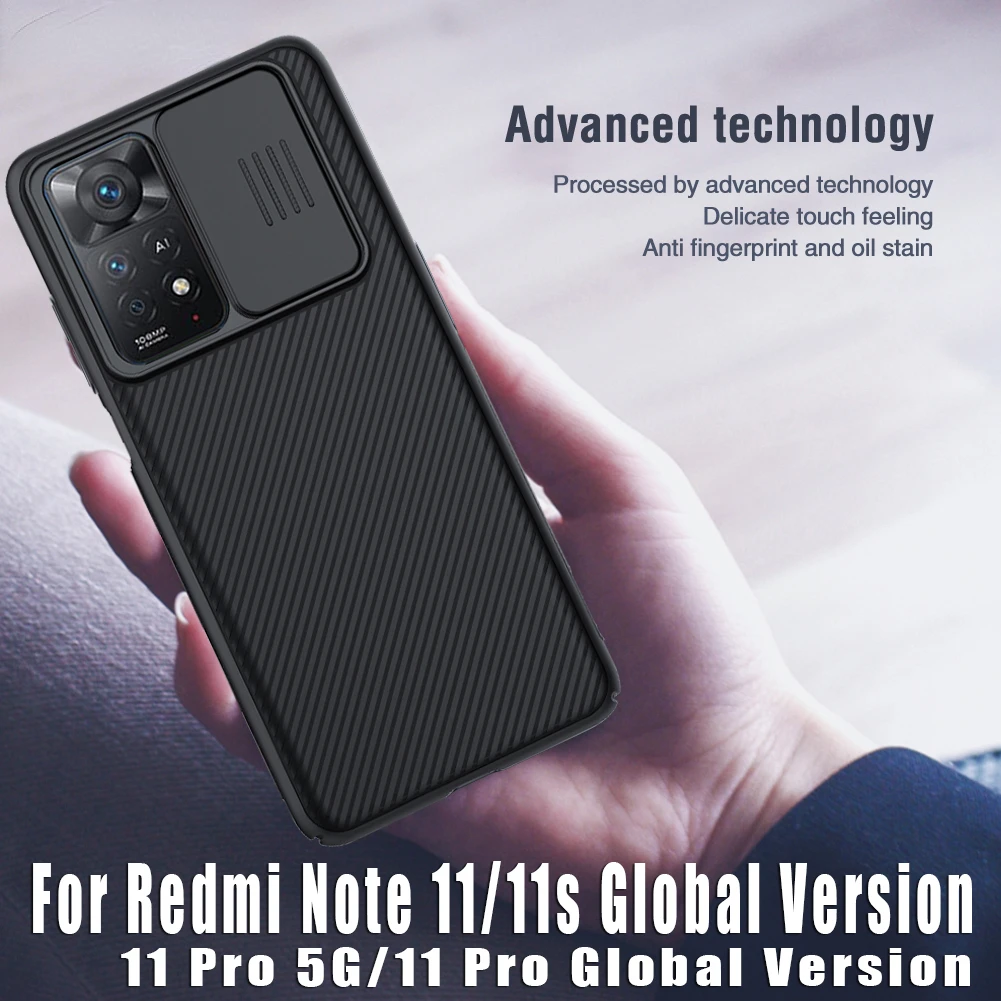 Nillkin for Xiaomi Redmi Note 11T 11 11s Pro 5G Global Version Case Camera Protection Lens Back Cover for Redmi Note 11 Pro 5G
Nillkin for Xiaomi Redmi Note 11T 11 11s Pro 5G Global Version Case Camera Protection Lens Back Cover for Redmi Note 11 Pro 5G