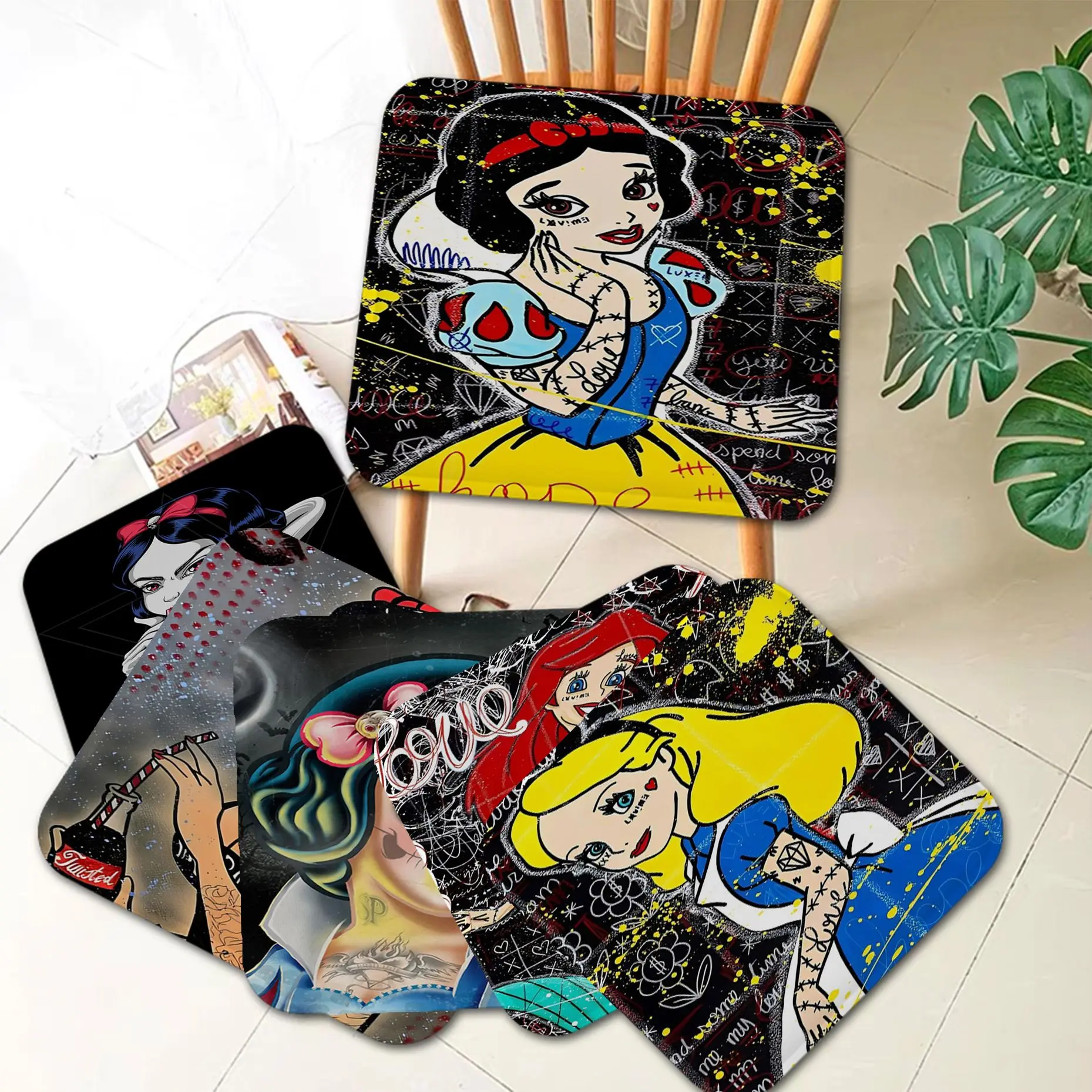 Disney Princess Snow White Round Seat Pad Household Cushion Soft Plush Chair Mat Winter Office Bar Chair Cushions
Disney Princess Snow White Round Seat Pad Household Cushion Soft Plush Chair Mat Winter Office Bar Chair Cushions