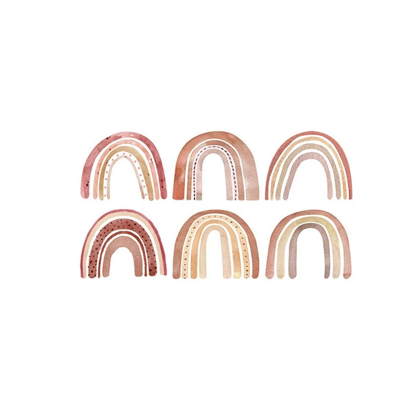 Creative Watercolour Brown Big Rainbow Kindergarten Wall Stickers For Children's Room Living Room Nursery Home Decor
Creative Watercolour Brown Big Rainbow Kindergarten Wall Stickers For Children's Room Living Room Nursery Home Decor