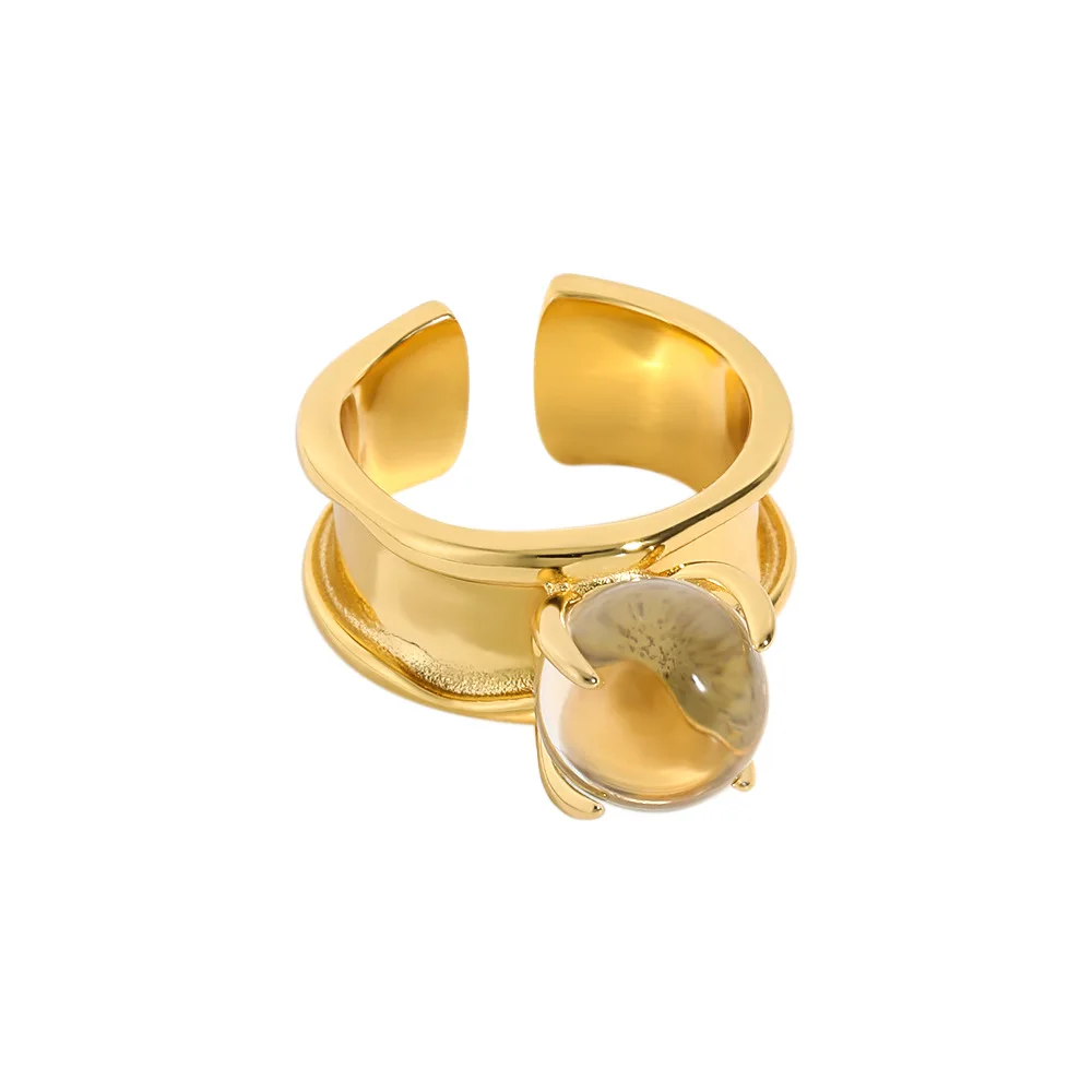 Brass Crystal Ball Rings Women Jewelry Punk Style Designer Club Cocktail Party Gown Amazing Trendy Boho Korean Japan
Brass Crystal Ball Rings Women Jewelry Punk Style Designer Club Cocktail Party Gown Amazing Trendy Boho Korean Japan