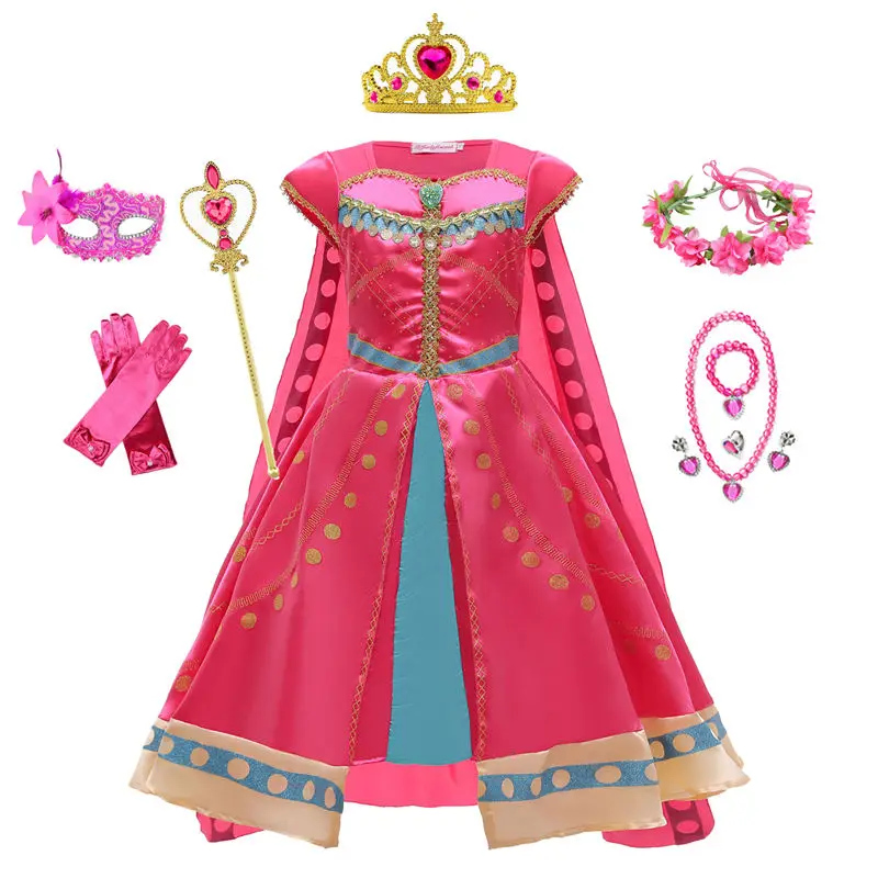 2022 New Cossky Kids Carnival Party Jasmine Cosplay Costume For Girls Halloween Dress Princess Girl Dress Costume
2022 New Cossky Kids Carnival Party Jasmine Cosplay Costume For Girls Halloween Dress Princess Girl Dress Costume