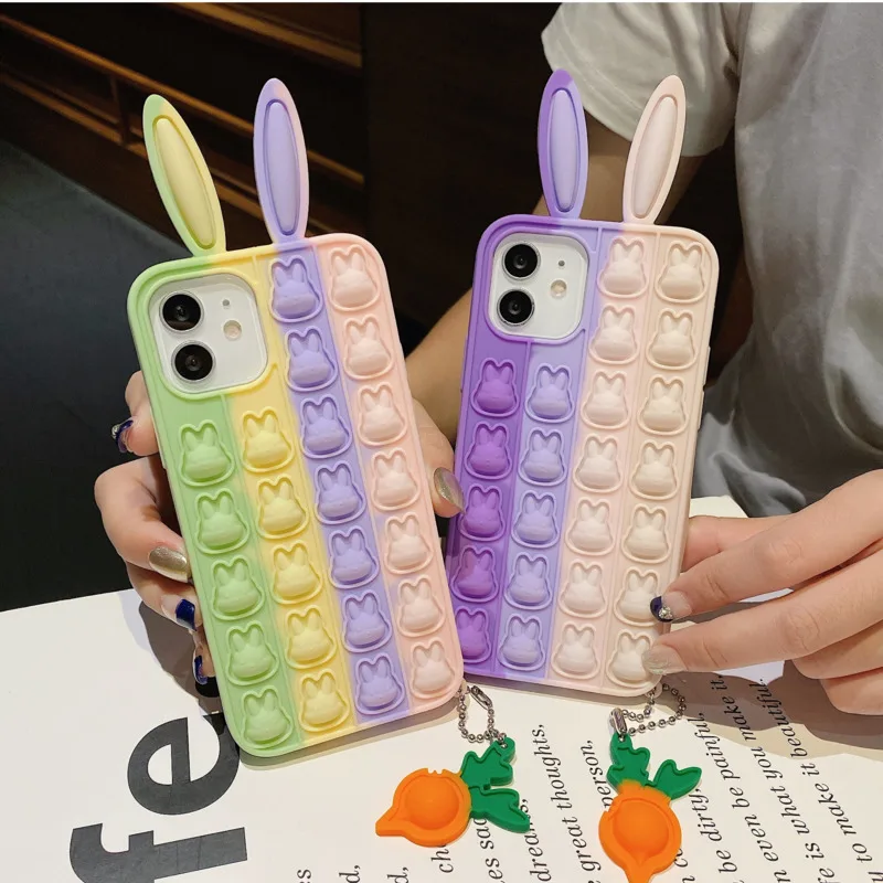 3D Silicone Case Soft Bubble Cute Relive Stress Fidget Silicone Cover for iphone 13 12 mini 11 XR X XS 8 7 plus SE2020
3D Silicone Case Soft Bubble Cute Relive Stress Fidget Silicone Cover for iphone 13 12 mini 11 XR X XS 8 7 plus SE2020