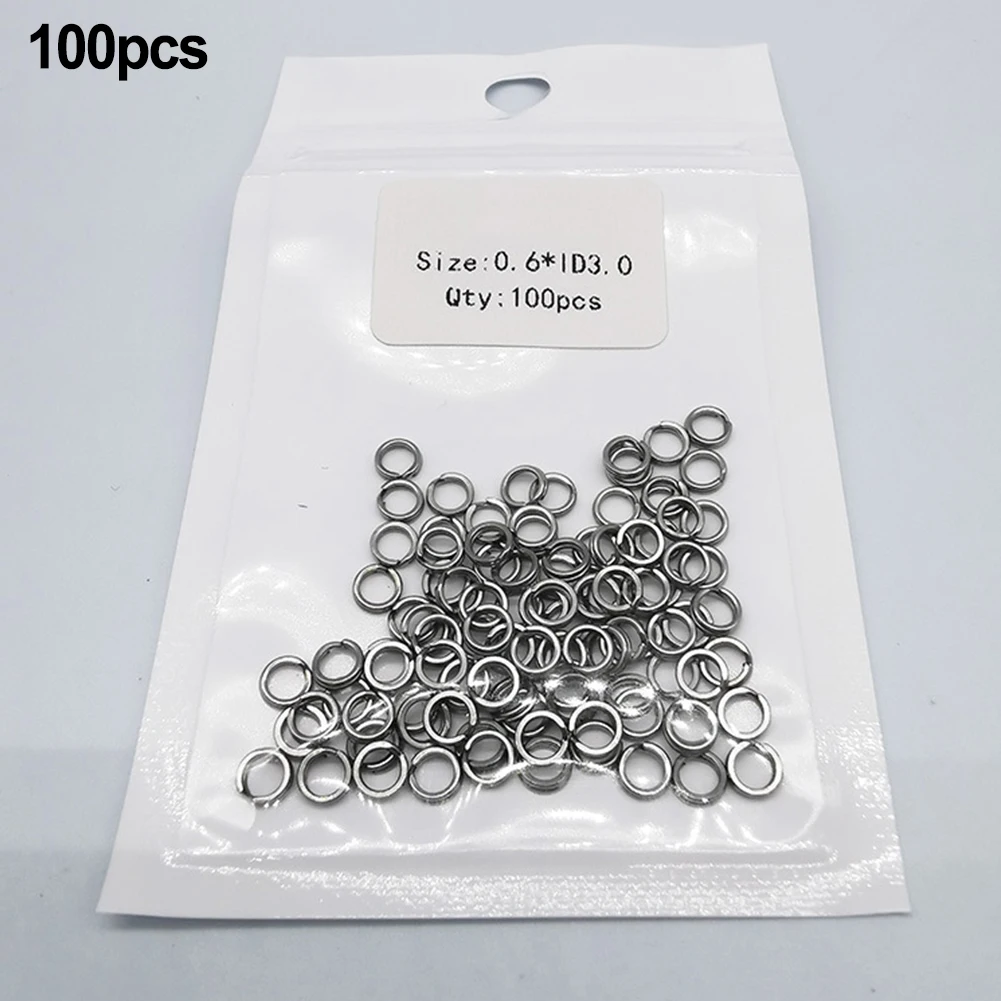 100pcs Fishing Split Rings Fishing Silve Stainless Steel Lure Connector Tackle Accessories For CrankHard Bait Wholesale
100pcs Fishing Split Rings Fishing Silve Stainless Steel Lure Connector Tackle Accessories For CrankHard Bait Wholesale