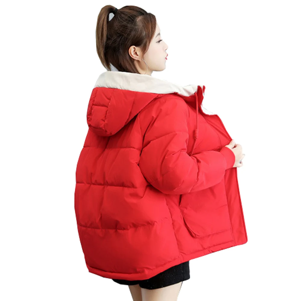 Winter Coat Women Fashion Winter Jacket Women Cotton padded Parka Outwear Hooded Colors Solid Female Jacket Coat
Winter Coat Women Fashion Winter Jacket Women Cotton padded Parka Outwear Hooded Colors Solid Female Jacket Coat