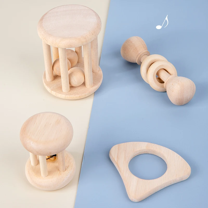 Infant Log Rattle 4 Set Early Enlightenment Training Learning Educational Toys for Toddlers Sound Rattles Baby Toys 0-12 Months
Infant Log Rattle 4 Set Early Enlightenment Training Learning Educational Toys for Toddlers Sound Rattles Baby Toys 0-12 Months
