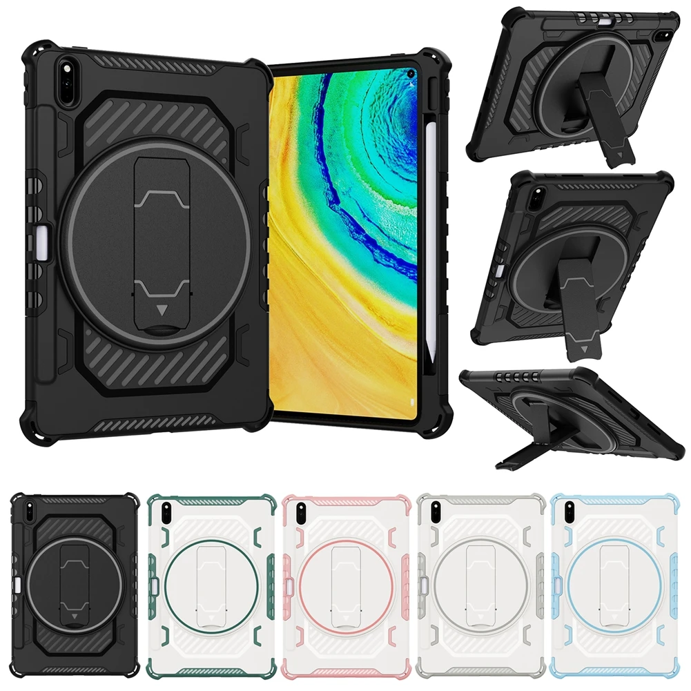 

Case For Huawei MatePad Pro 10.8 2019 2021 Coque 360°Rotation Shockproof Kickstand Cover For MRX-W09/W19/AL09/AL19 MRR-W29 Funda