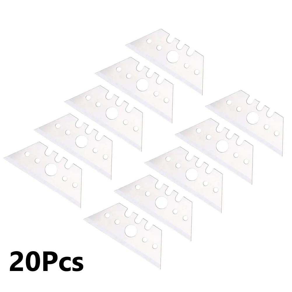 20PCS Multifunction Trapezoidal Blade 60# Carbon Steel Replacement Blade For Art Craft Home Decoration Hand Cutter Tools
20PCS Multifunction Trapezoidal Blade 60# Carbon Steel Replacement Blade For Art Craft Home Decoration Hand Cutter Tools