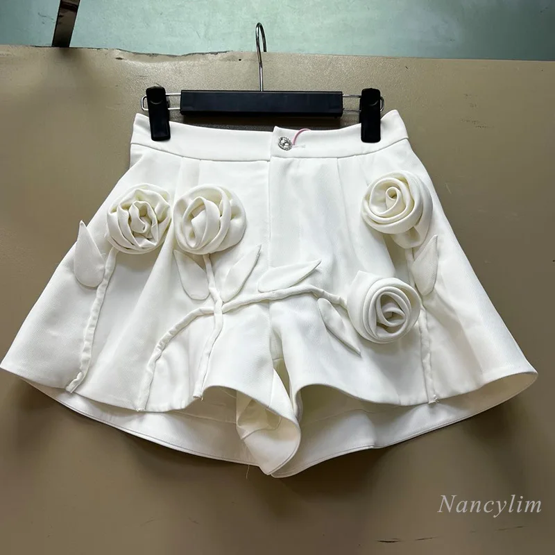 2022 Spring and Summer Shorts for Womens New Korean Style Flower Short Femme Temperament Wide Leg Chic Clothes
2022 Spring and Summer Shorts for Womens New Korean Style Flower Short Femme Temperament Wide Leg Chic Clothes