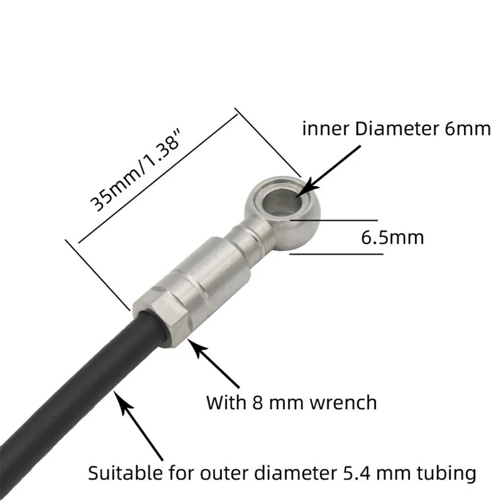 Adapter End Banjo Banjo Connector Banjo Connector Kit Bicycle Bike End Hose Hydraulic Disc Brake Cable Oil Needle
Adapter End Banjo Banjo Connector Banjo Connector Kit Bicycle Bike End Hose Hydraulic Disc Brake Cable Oil Needle