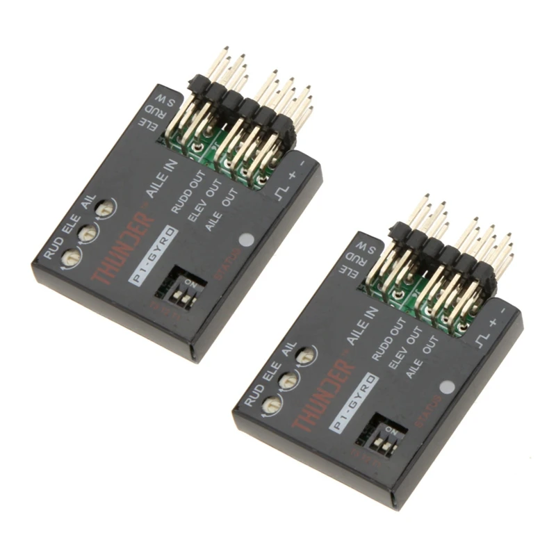 2X P1-GYRO 3-Axis Flight Controller Stabilizer System Gyro For Fixed Flying Wing Black
2X P1-GYRO 3-Axis Flight Controller Stabilizer System Gyro For Fixed Flying Wing Black