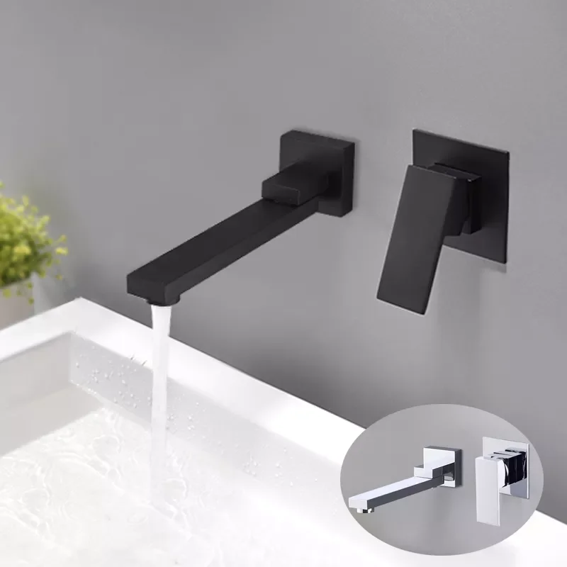 Bathroom Wall Mounted Basin Faucet Rotatable Bathtub Faucets Spout Water Mixer Valve Tap Sink Tapware ,Matte Black /Chrome
Bathroom Wall Mounted Basin Faucet Rotatable Bathtub Faucets Spout Water Mixer Valve Tap Sink Tapware ,Matte Black /Chrome