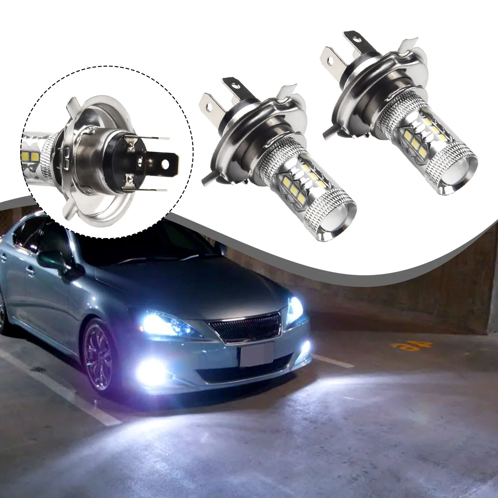 2PCS H4 LED Bulb Motorcycle 9003 HB2 Headlight 6500K Car Daytime Running Driving Fog Light Lamp 6000K Auto Driving Headlight
2PCS H4 LED Bulb Motorcycle 9003 HB2 Headlight 6500K Car Daytime Running Driving Fog Light Lamp 6000K Auto Driving Headlight