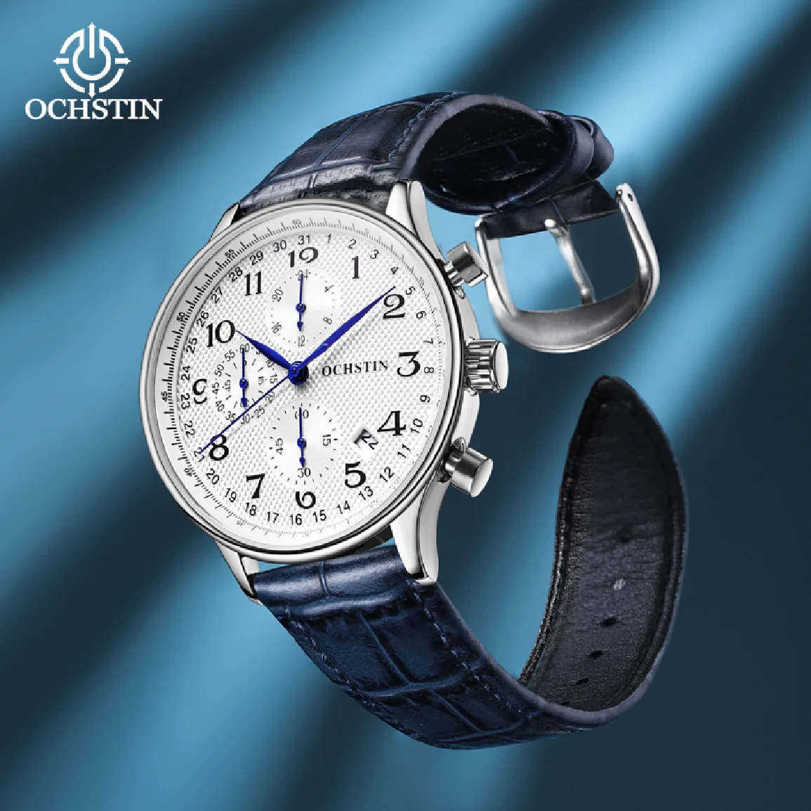 OCHSTIN Mens Luxury Watch Pilot Analog Quartz Chronograph Auto Date Leather Strap Wristwatch Business Dress Male Clock Gift Box
OCHSTIN Mens Luxury Watch Pilot Analog Quartz Chronograph Auto Date Leather Strap Wristwatch Business Dress Male Clock Gift Box