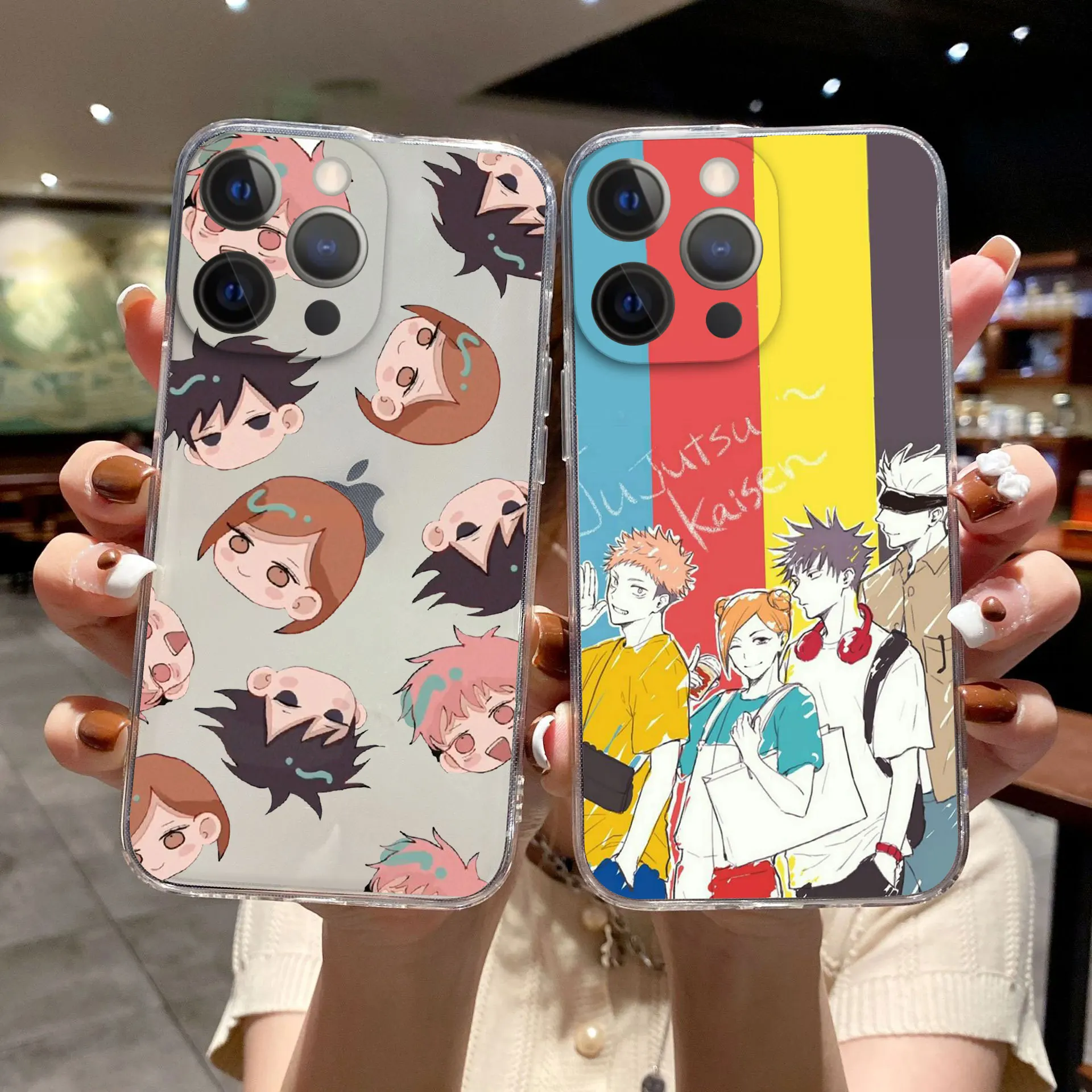 Luxury Jujutsu Kaisen Anime Phone Case For iPhone 11 12 13 Pro Max X XR XS MAX X 6s 8 7 Plus 13Mini Clear Soft Bumper Back Cover
Luxury Jujutsu Kaisen Anime Phone Case For iPhone 11 12 13 Pro Max X XR XS MAX X 6s 8 7 Plus 13Mini Clear Soft Bumper Back Cover