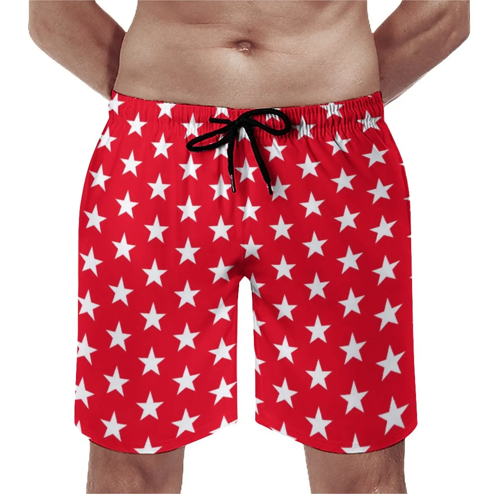 Patriotic Star Print Gym Shorts Festive 4th of July Casual Beach Shorts Men Graphic Sports Surf Quick Drying Swimming Trunks
Patriotic Star Print Gym Shorts Festive 4th of July Casual Beach Shorts Men Graphic Sports Surf Quick Drying Swimming Trunks