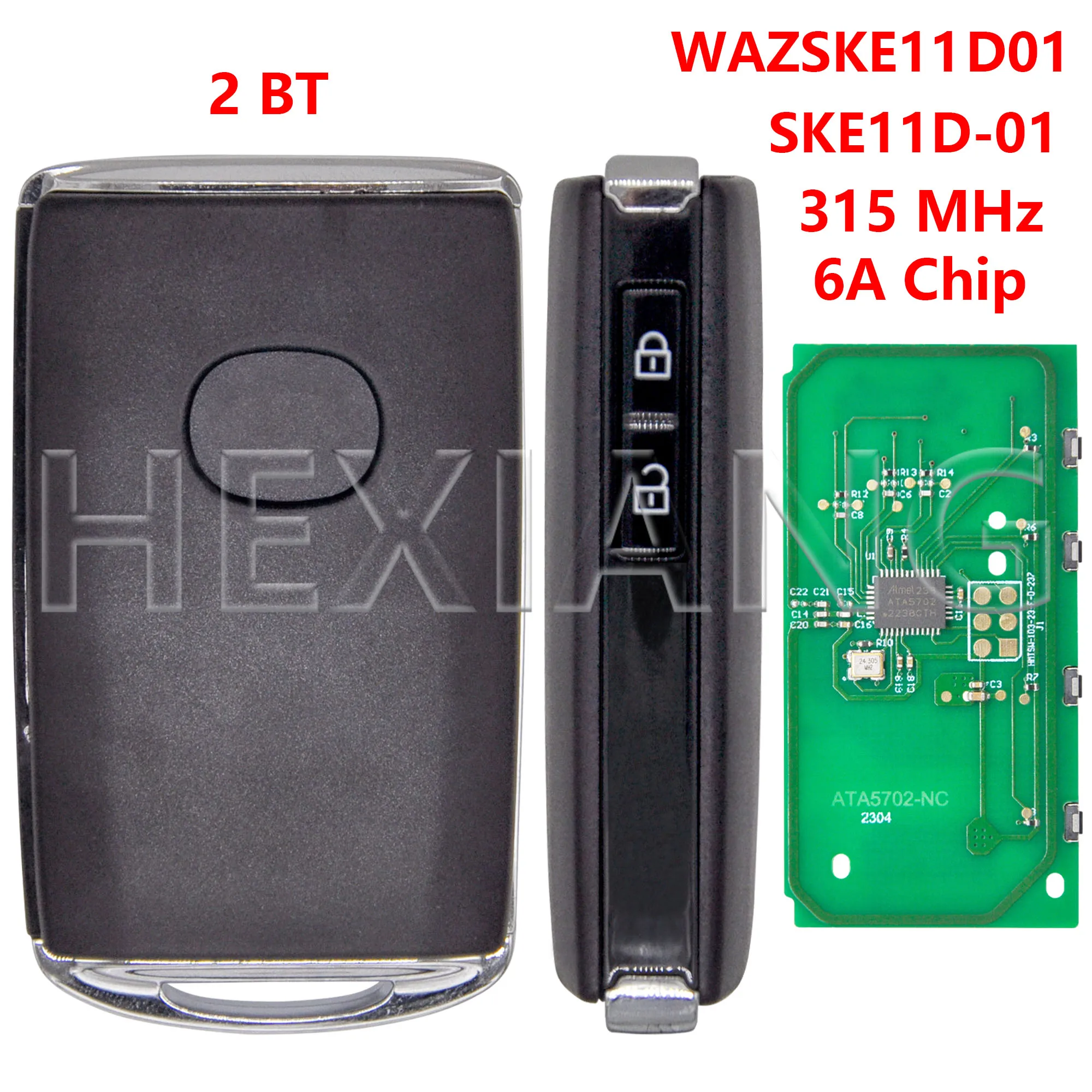 DR WAZSKE11D01 WAZSKE13D03 315 МГц 6A/ID49 Чип автомобильного дистанционного ключа для Mazda 3 6 MX-5 MIATA CX-9 CX-3 CX-4 CX-5 CX-3 CX50 CX90 Axela
DR WAZSKE11D01 WAZSKE13D03 315 МГц 6A/ID49 Чип автомобильного дистанционного ключа для Mazda 3 6 MX-5 MIATA CX-9 CX-3 CX-4 CX-5 CX-3 CX50 CX90 Axela