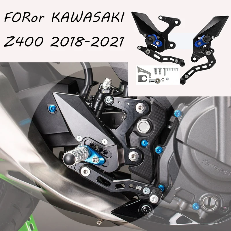 The rear pedal of the motorcycle articulated pedal system is suitable For KAWASAKI Z400 Z 400 2018-2021 rear passenger pedal
The rear pedal of the motorcycle articulated pedal system is suitable For KAWASAKI Z400 Z 400 2018-2021 rear passenger pedal