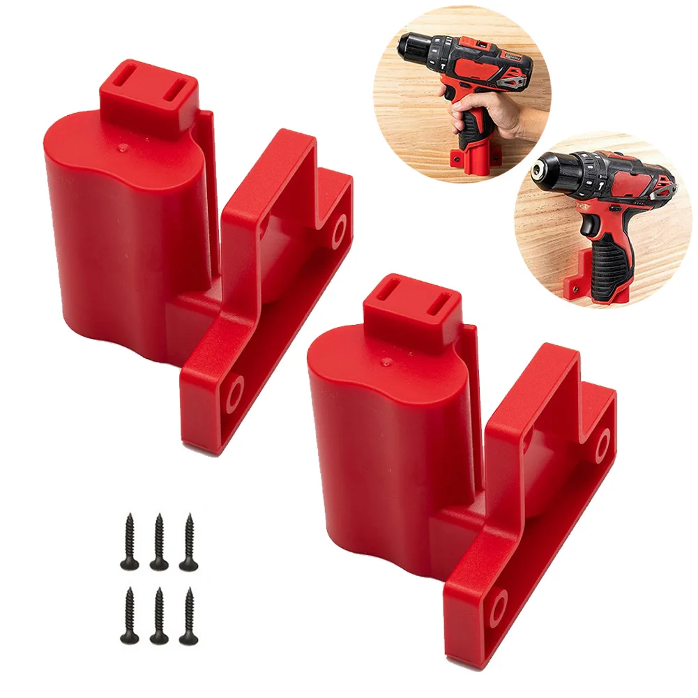2pcs For M12 12V Tool Holders Mount Tool Hanger Red With Screws Shelf Rack Power Tool Accessories
2pcs For M12 12V Tool Holders Mount Tool Hanger Red With Screws Shelf Rack Power Tool Accessories