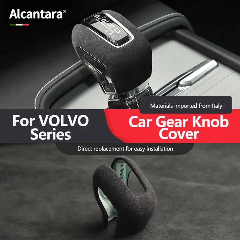 Alcantara Suede Car Gear Head Shift Collars Cover For Volvo XC60 XC90 S90 V60 V90 S60 2015-IN Gearbox Shifter Knob Case Sticker
Alcantara Suede Car Gear Head Shift Collars Cover For Volvo XC60 XC90 S90 V60 V90 S60 2015-IN Gearbox Shifter Knob Case Sticker