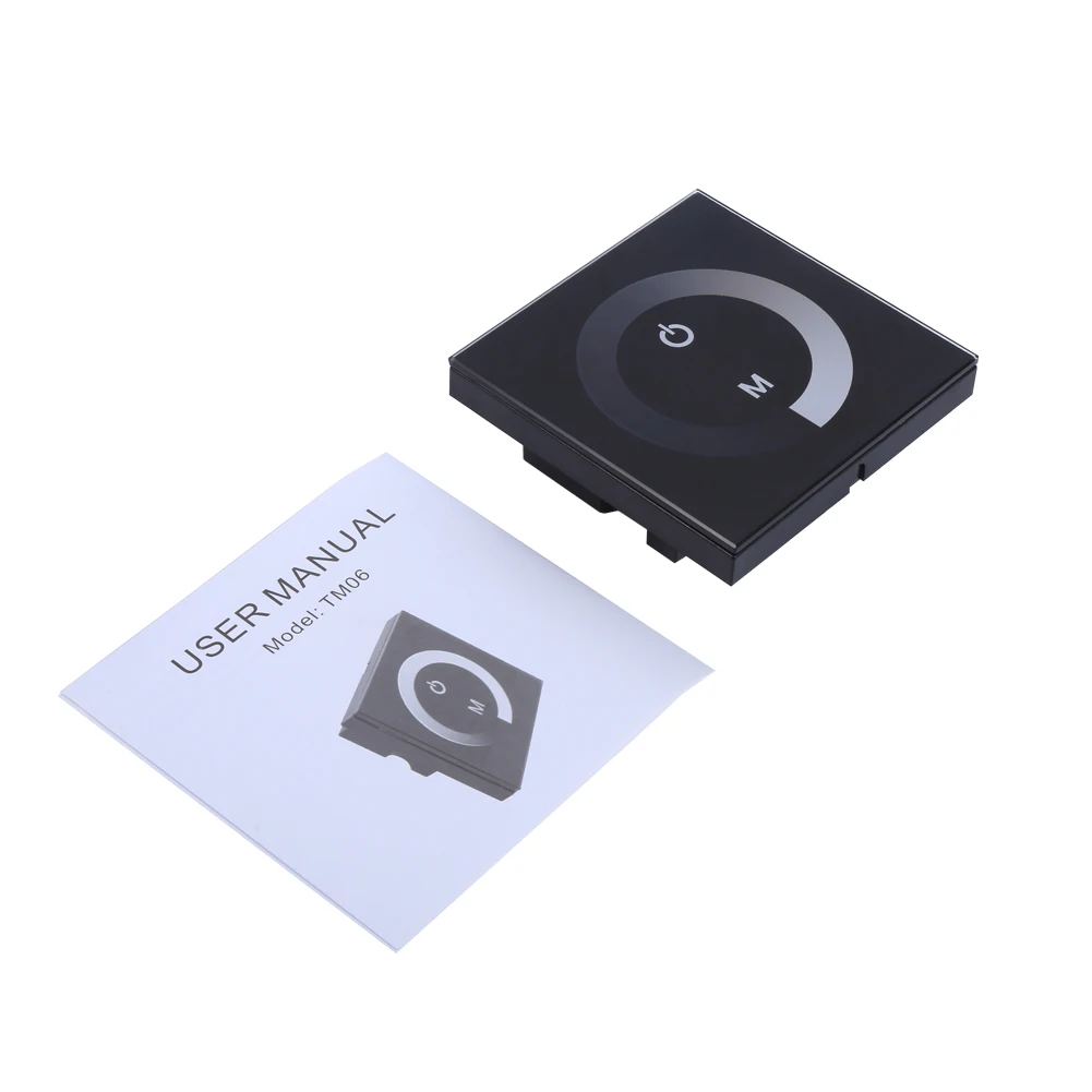 Single Color Touch Panel Dimmer Wall Switch Controller LED Light Strip DC 12V-24V Black touch panel touch panel touch panel
Single Color Touch Panel Dimmer Wall Switch Controller LED Light Strip DC 12V-24V Black touch panel touch panel touch panel