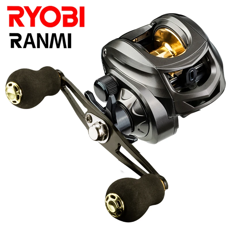 RYOBI RANMI AK Baitcasting Reel Saltwater Freshwater Fishing Reels 7+1BB Max Drag 8KG Light Surf Cast Reel Baitcaster Reels
RYOBI RANMI AK Baitcasting Reel Saltwater Freshwater Fishing Reels 7+1BB Max Drag 8KG Light Surf Cast Reel Baitcaster Reels