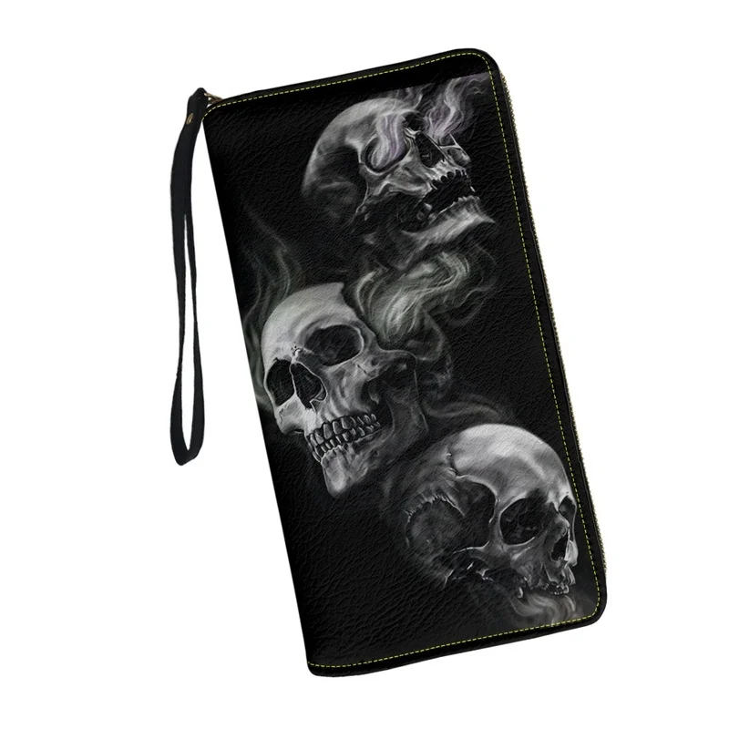 Belidome Skeleton Skull Black Wallet for Women RFID Blocking PU Leather Zipper Around Wallets Clutch Wristlet Travel Long Purse
Belidome Skeleton Skull Black Wallet for Women RFID Blocking PU Leather Zipper Around Wallets Clutch Wristlet Travel Long Purse