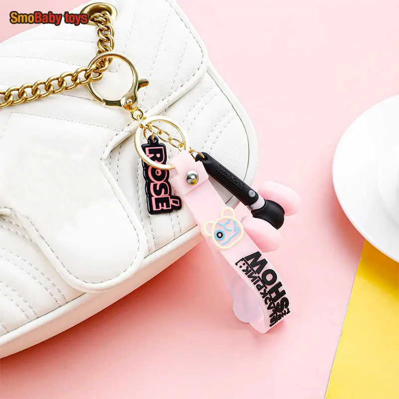 Kpop Black and Pink Lightstick Lisa Mini Light Stick Keychain lovely pink Plush Keychain Fans Gift
Kpop Black and Pink Lightstick Lisa Mini Light Stick Keychain lovely pink Plush Keychain Fans Gift