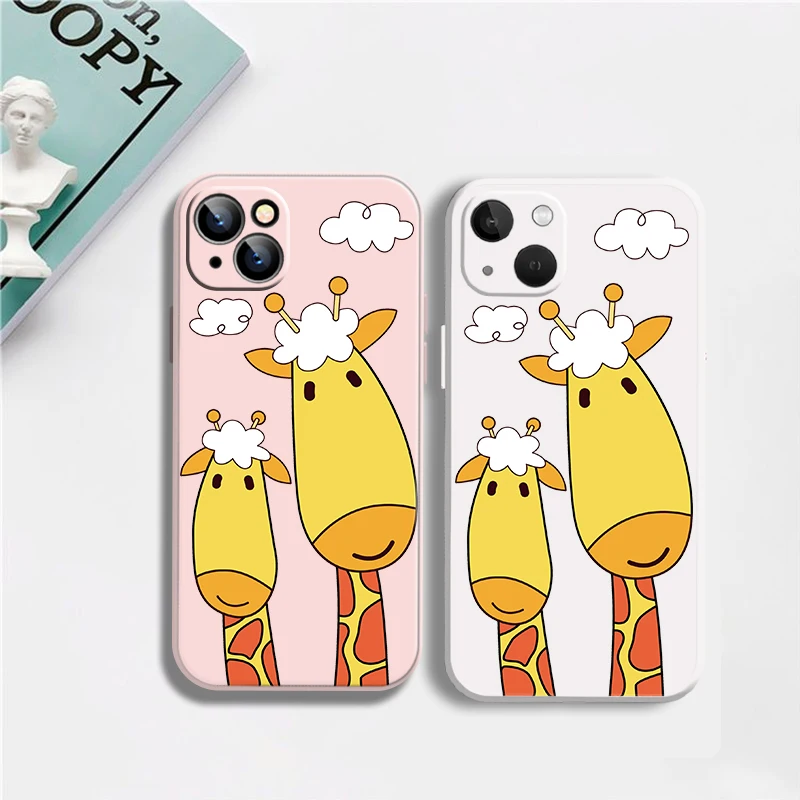 2022 cute giraffe Phone Case for IPhone 11 12 13 Pro XS Max XR X 8 7 6S 6 Plus SE 9 Colors Anti-drop soft Silicone Cover
2022 cute giraffe Phone Case for IPhone 11 12 13 Pro XS Max XR X 8 7 6S 6 Plus SE 9 Colors Anti-drop soft Silicone Cover