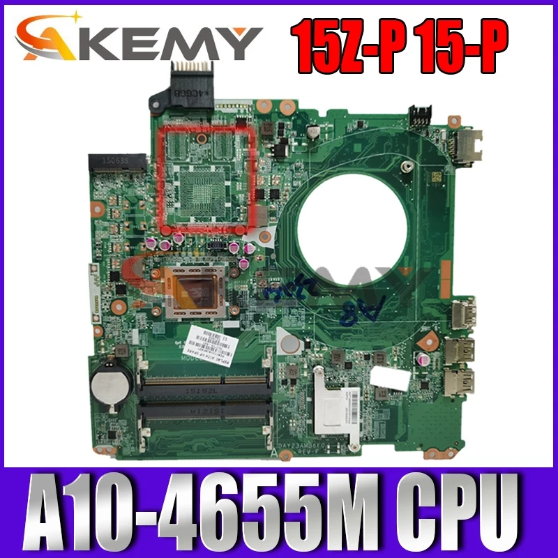 Akemy 799508-501 799508-001 DAY23AMB6F0 For HP Pavilion 15Z-P 15-P laptop motherboard with A10-4655M CPU 100% fully Tested
Akemy 799508-501 799508-001 DAY23AMB6F0 For HP Pavilion 15Z-P 15-P laptop motherboard with A10-4655M CPU 100% fully Tested